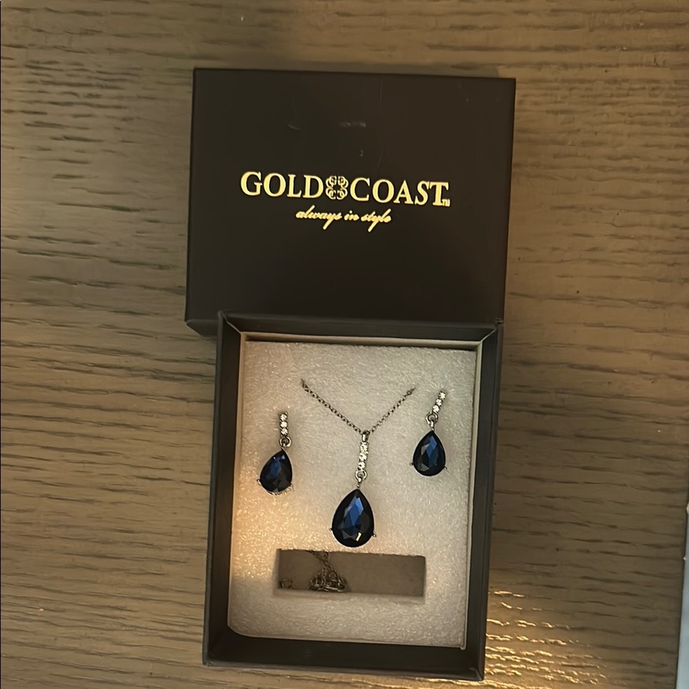 Blue Jewelry Set